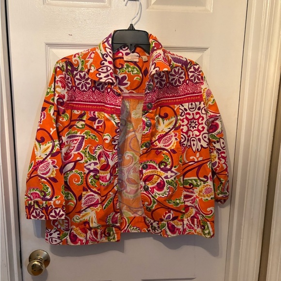 Colorful‎ Paisley Print blazer - Picture 1 of 3